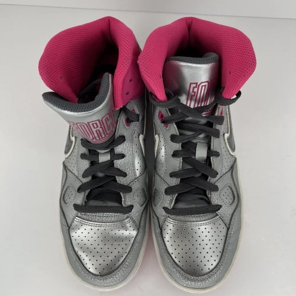 Nike Son of Force Youth Sz 7Y High-Top Junior Sneakers Lace-Up Basketball Shoe
